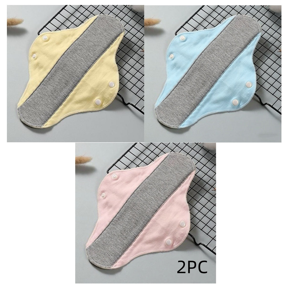 Washable Cotton Pads For Repeated Use Breathable Incontinence Pads