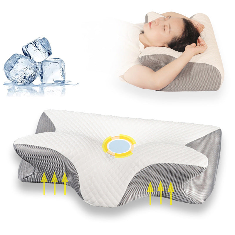 Cloud-Contour Cervical Pillow