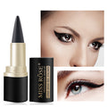 Schwarzer, fester Eyeliner mit einem Kopf