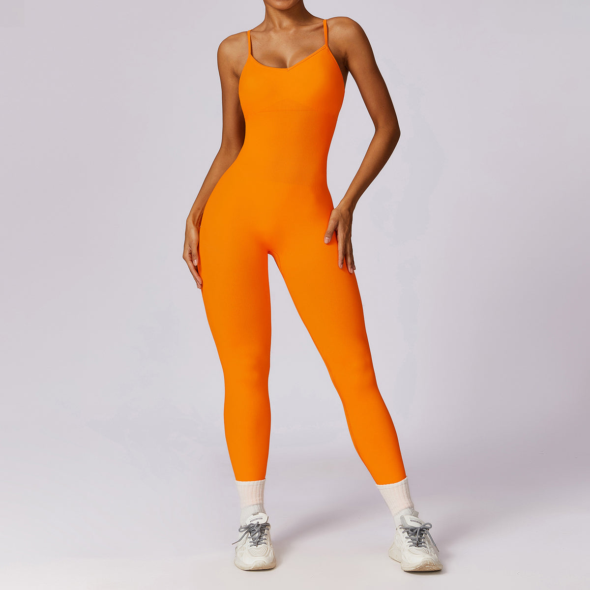 V Shapewear High-Waisted Tummy Control Jumpsuit