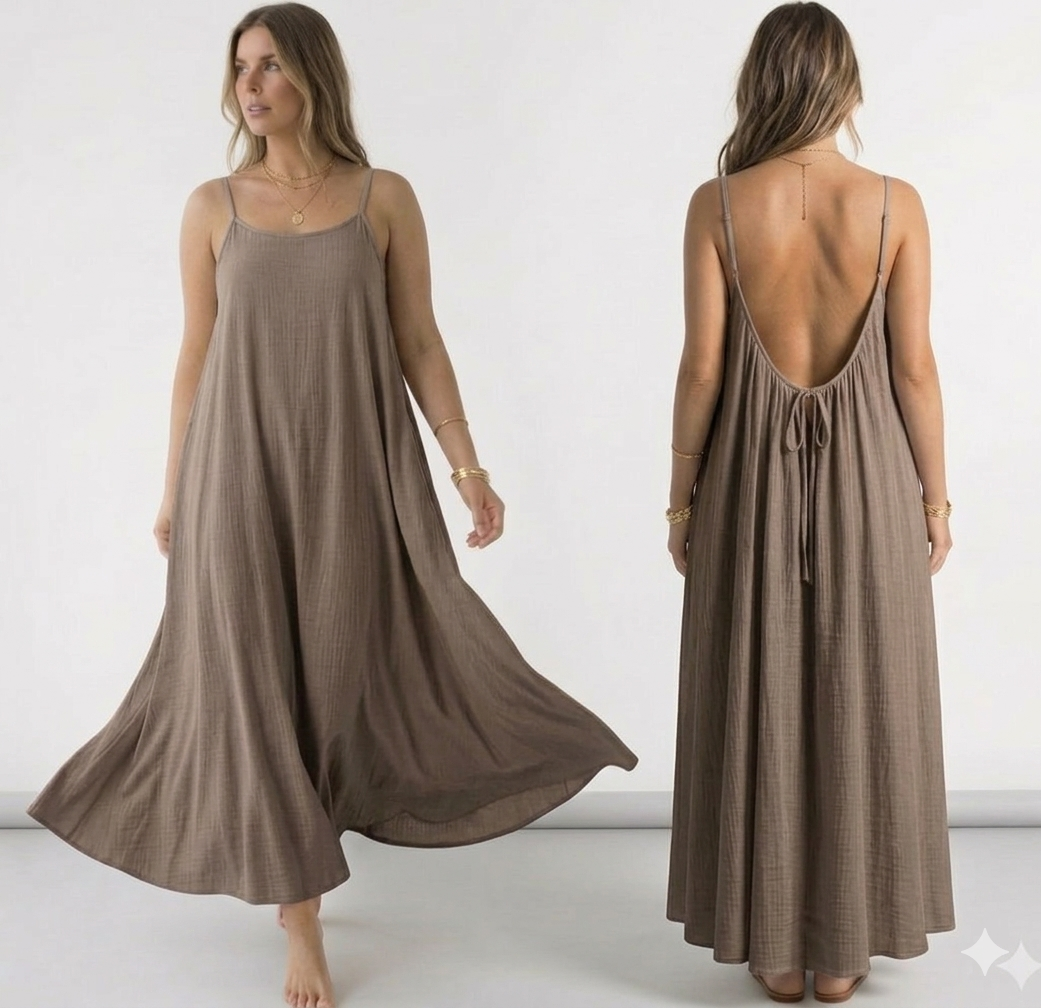 Backless Cami Dress