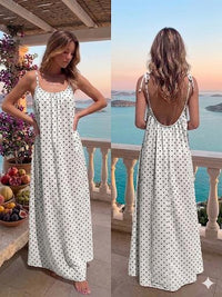 Polka Dot White