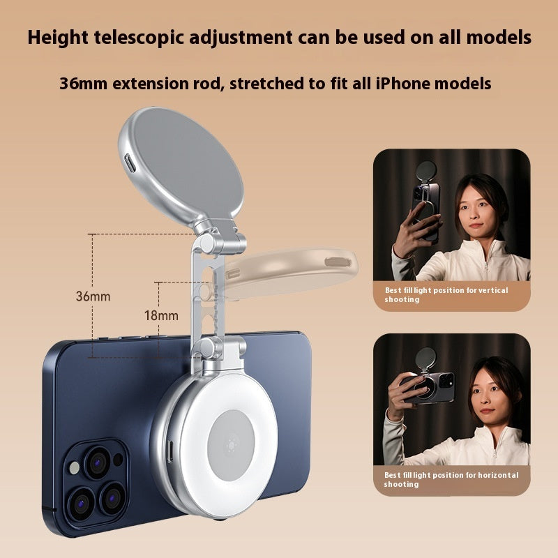 Mobile Phone Magnetic Suction Beauty Fill Light