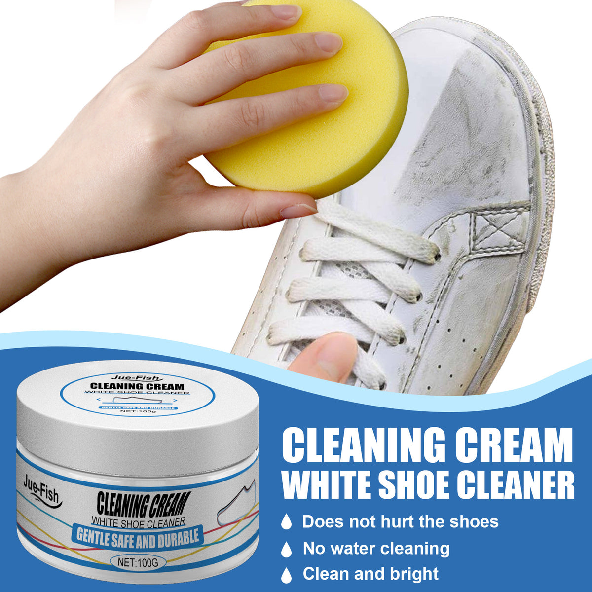 One-Wipe Shoe Whitening Cleaner
