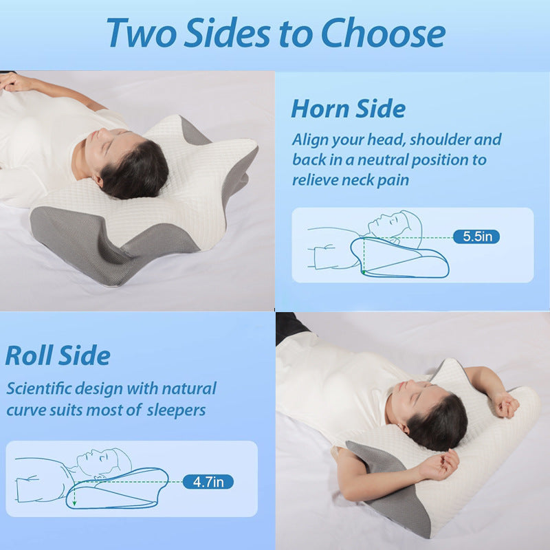 Cloud-Contour Cervical Pillow