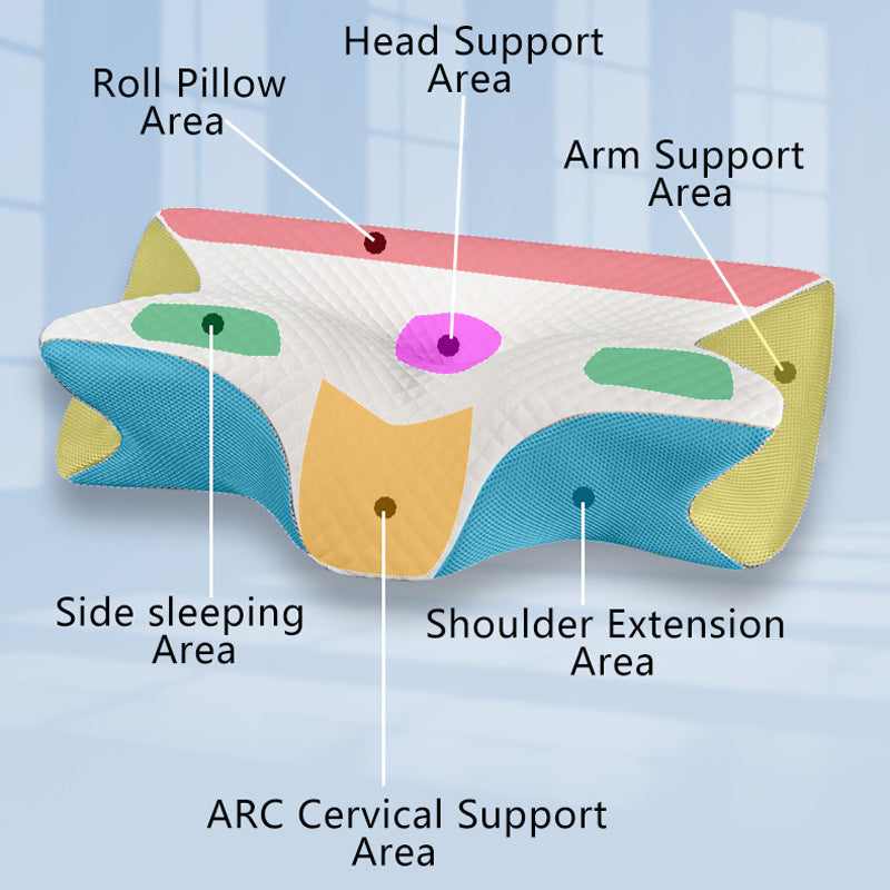 Cloud-Contour Cervical Pillow